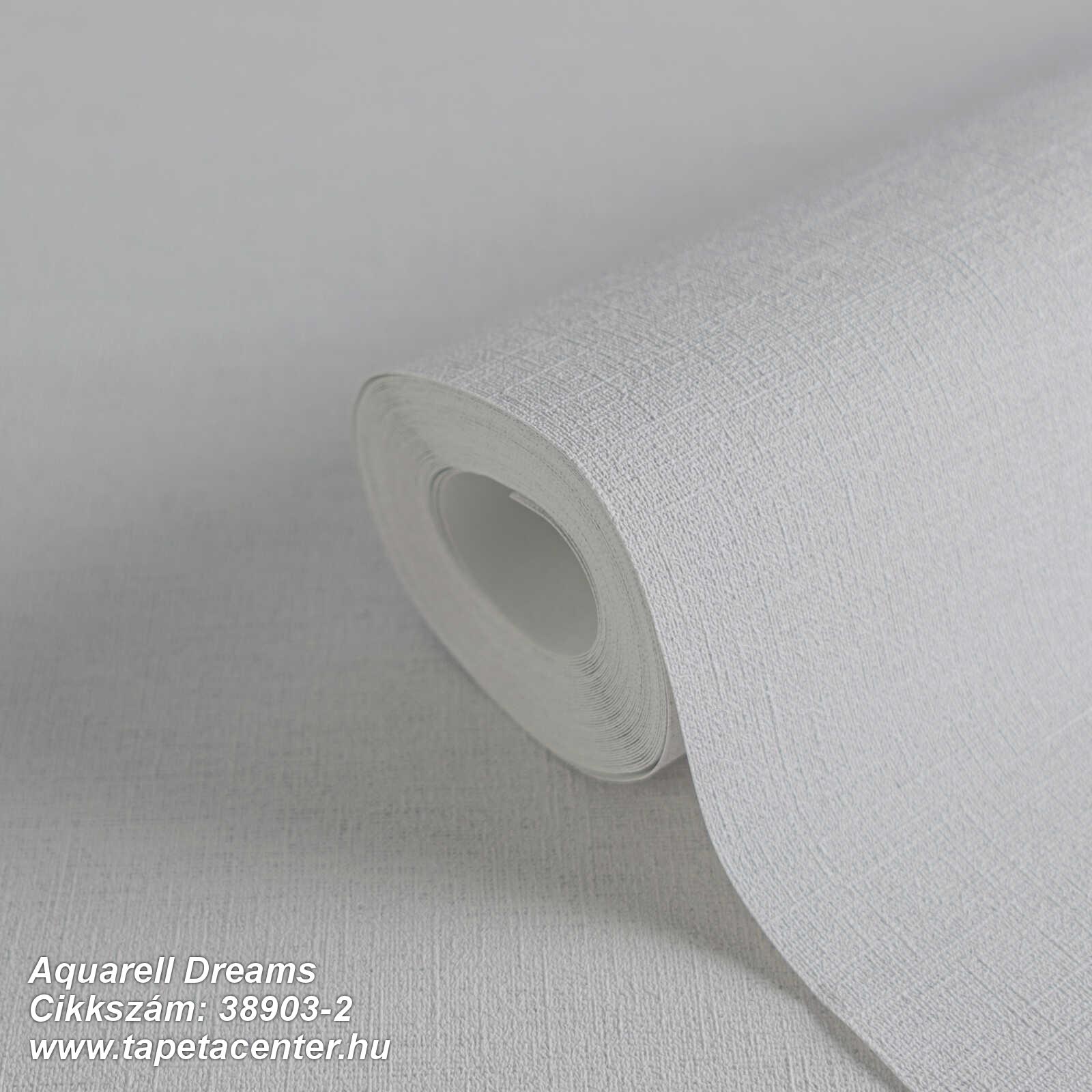Egyszínű,textil hatású,szürke,illesztés mentes,súrolható,vlies tapéta 